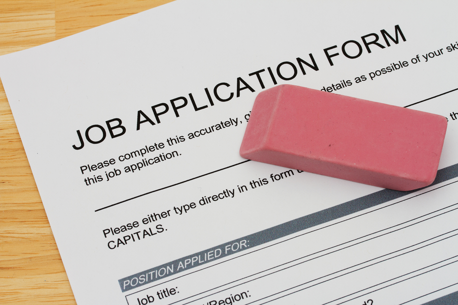 applications for employment